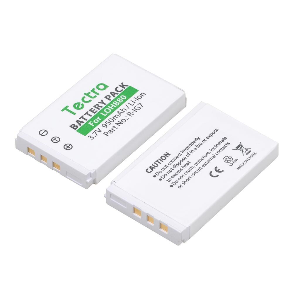 R-IG7 Battery for Logitech Harmony LOH880 900 720 850 880 885 890 Pro H880 Universal Remote 950mAh Batteries