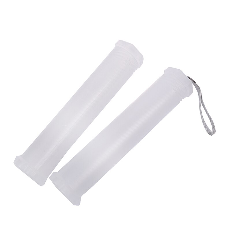 Adjustable Foldable Pen Organizer Plastic Student Supplies Transparent Portable Slim Pen Holder Pencil Case