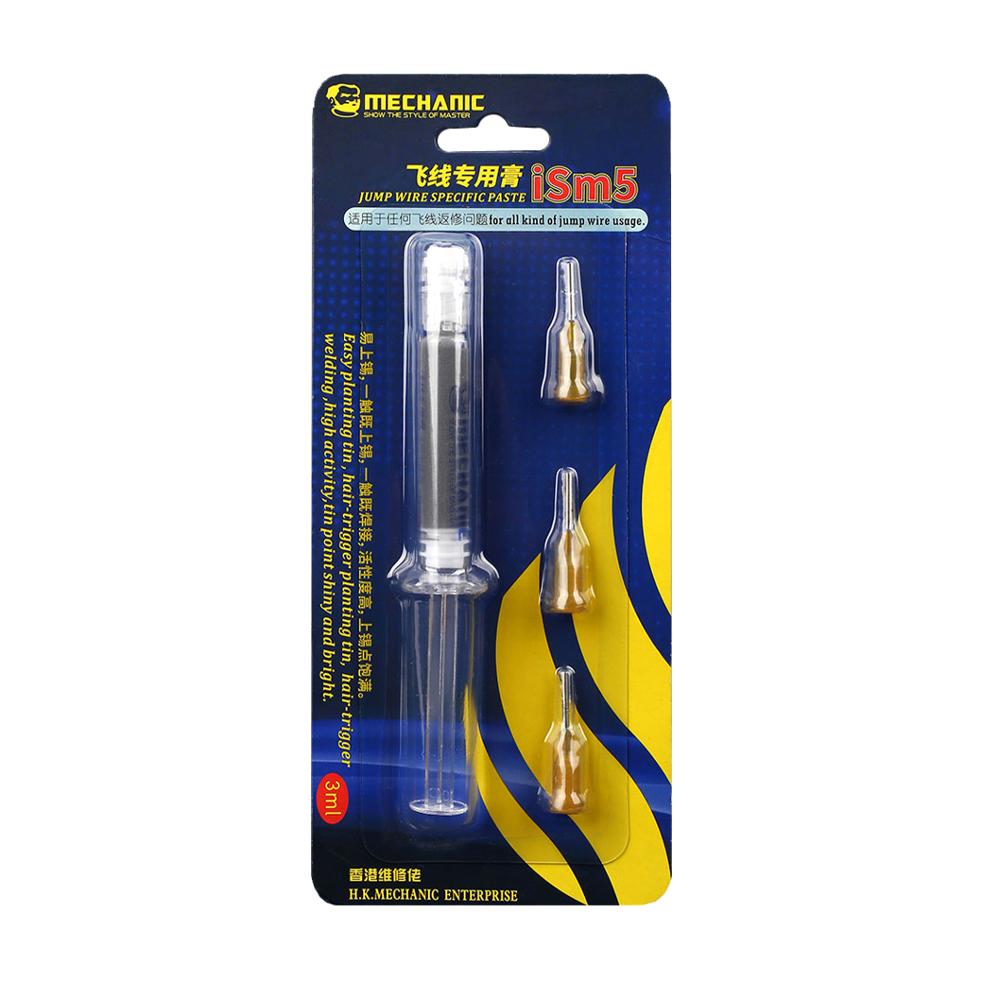 MECHANIC ISm5 3ML Phone Repair Fingerprint Fly Line Special Solder Paste ‏For Phone Fingerprint Jump Wire Repair Flux Paste
