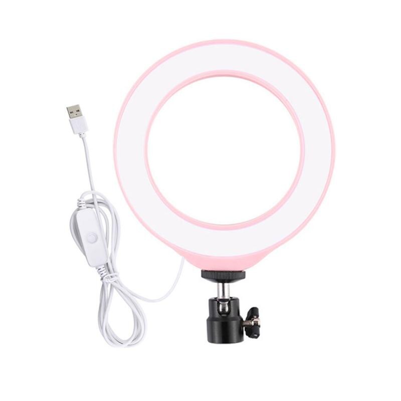 1PC Newewt Hohe Qulity Leichte Und Tragbare PULUZ 4,7 Zoll Volle Licht 12cm USB LED Ring Vlogging Fotografie video Lichter: 02