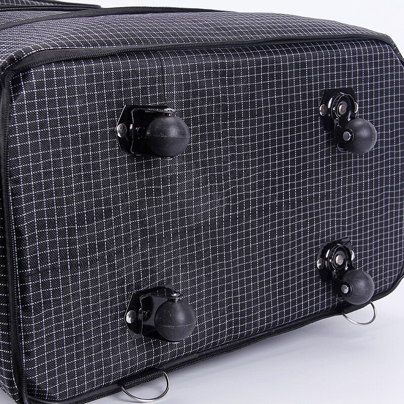 Bolsa de viagem universal, bolsa de pano telescópica dobrável para viagens curtas, bolsa de viagem no exterior