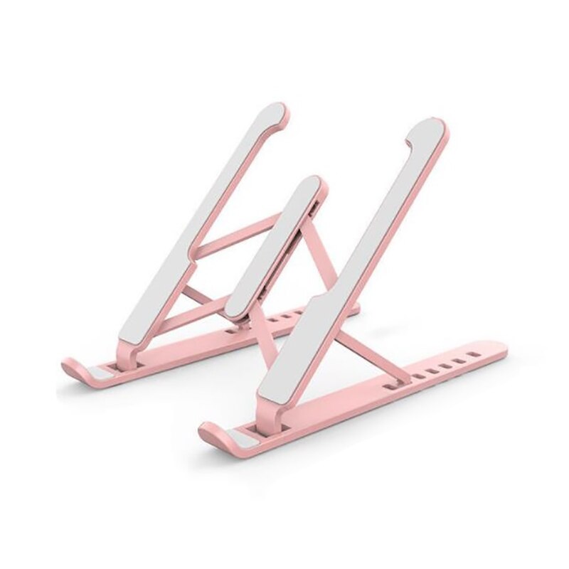Pink Laptop Riser -Portable Laptop Riser, Laptop Stand for Desk, 6 A... – Grandado