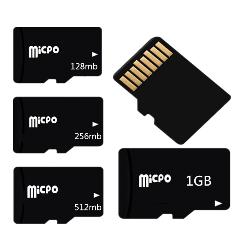 Micro SD Kaart 64 mb 128 mb 256 mb 512 mb 1 gb TF Card Geheugenkaart Voor Mobiele Telefoons