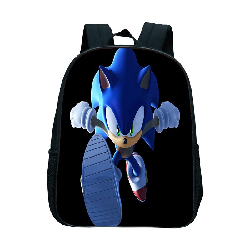 New Mochila Sonic Zaino Delle Ragazze Dei Ragazzi Borse Da Scuola Borse Libro di Scuola Materna Quotidiano Torna A scuola Regalo Per i bambini Del Fumetto Zaino: 18