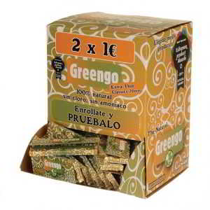 Caja de 100 Papel Greengo 78 mm