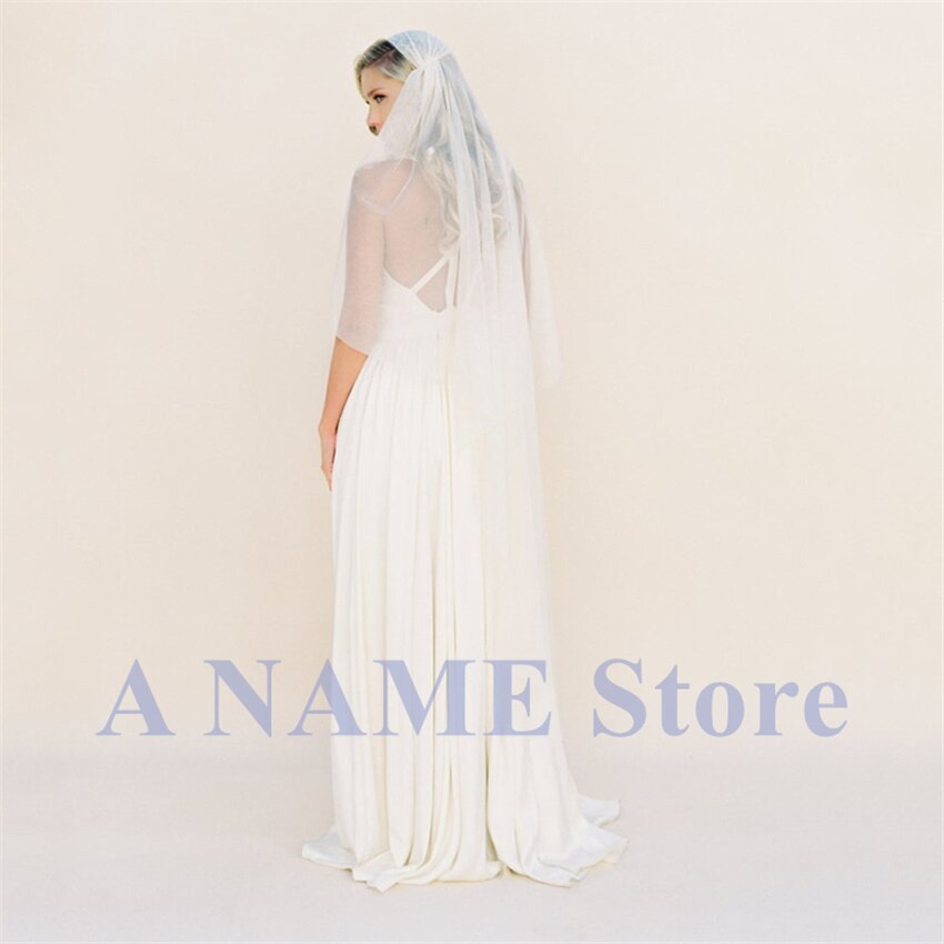 Jahrgang 1950s Juliet Kappe Schleier Braut Hochzeit Schleier Braut Lange Elfenbein Weiß Tüll Schleier velos de novia Schleier mariage