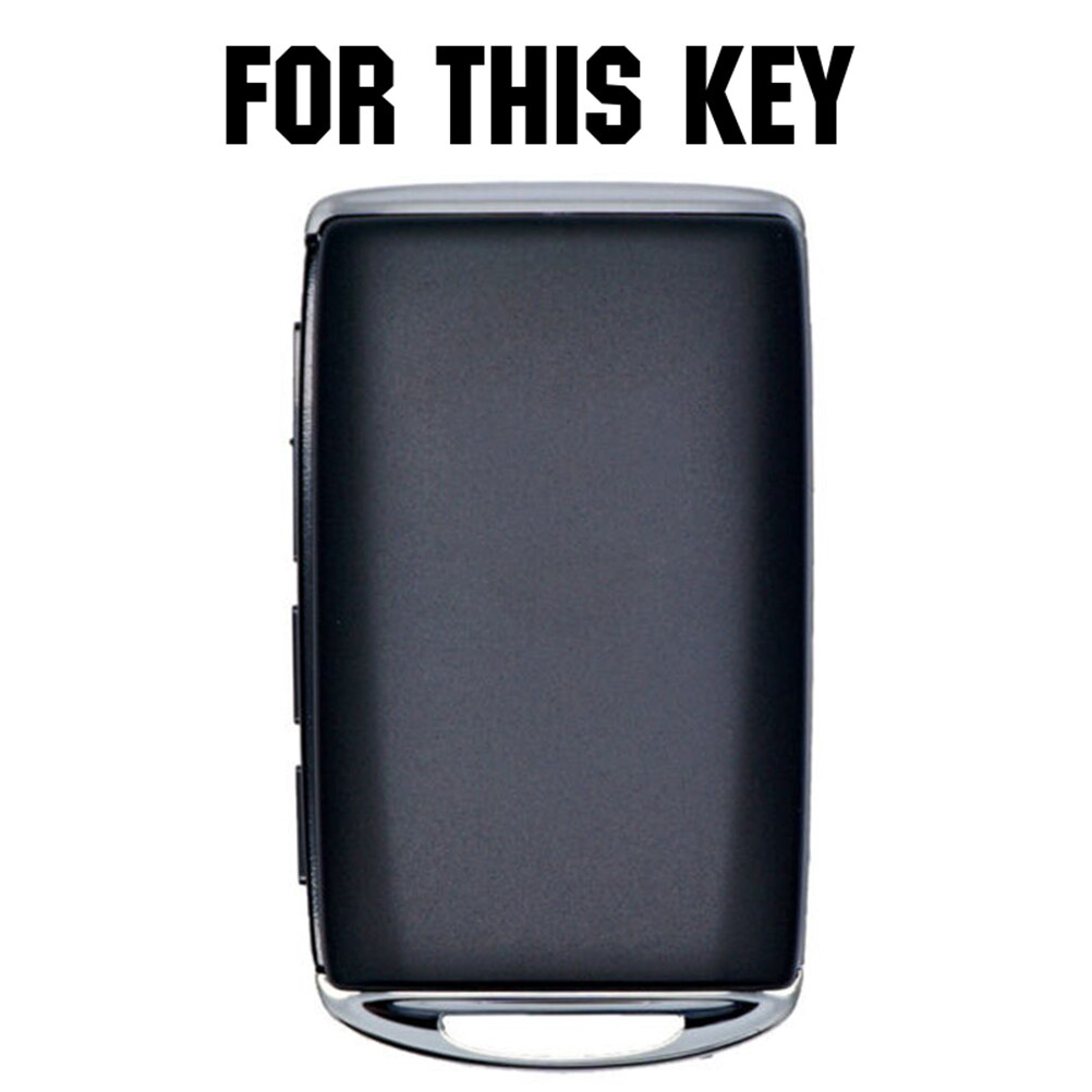 Car Remote Key Case Shell Fob Cover Skin Protector Replacement Silicone For Mazda 3 CX4 CX5 CX8 CX30 Car Accessories