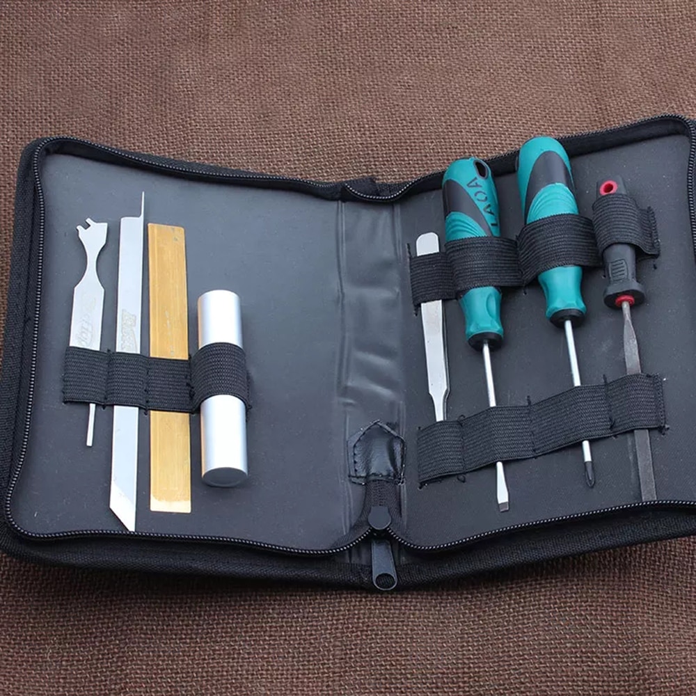 Easttop Armonica Toolkit Servizio Workshop Kit di Riparazione Blues Arpa Servizio Set Chiave C Armonicas Tool Set