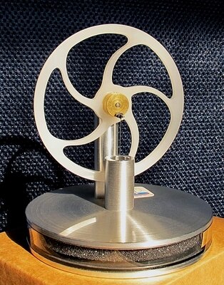 Lage Temperatuur Stirlingmotor Model Natuurkunde Experiment Model