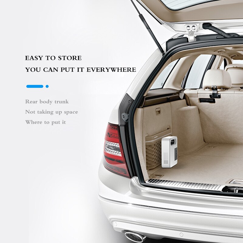 Onever Mini Tire Inflator Car Electric Tire Inflator 12v Air Compressor Auto Tyre Pump Tire Inflatable Air Pump Durable Compact