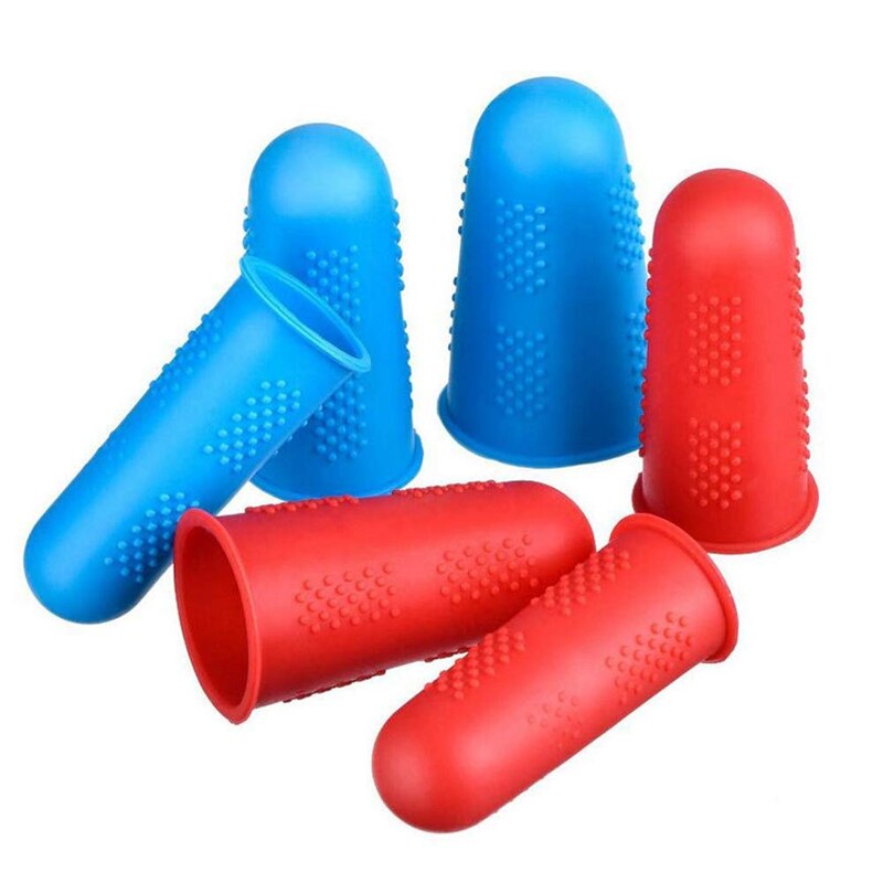 Silicone Finger Protectors,20 Pcs Finger Protector Glue Tool Finger Caps Silicone Finger Guards,Non-Stick Finger Cover For S