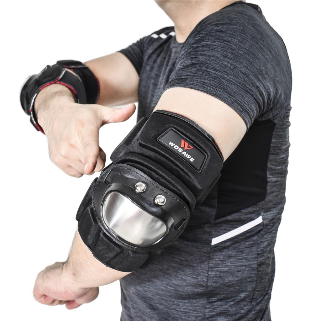 Adult Elbow Pads Safety Guards Protective Gear for Roller Skates/Skateboard/Scooter/BMX MTB Bike Riding