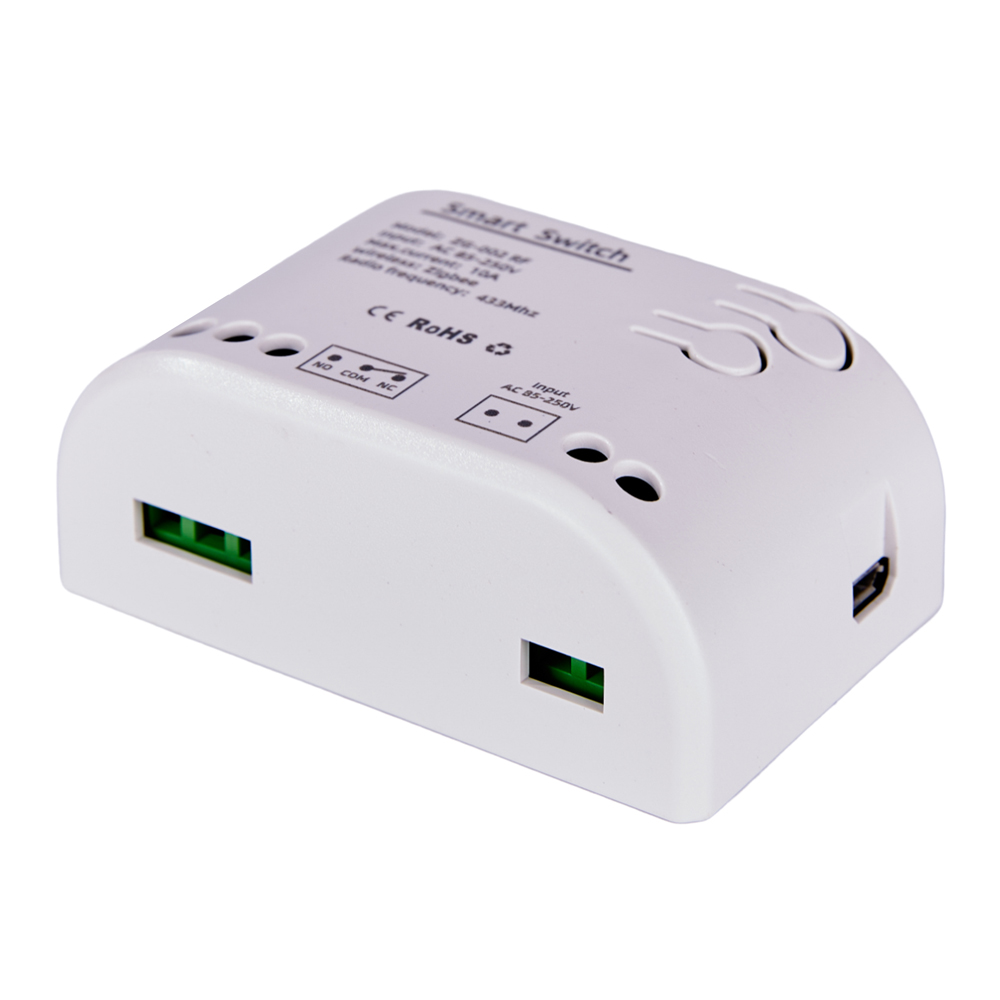 1CH Tuya inteligentny przekaźnik Zigbee moduł odbiorczy przełącznik AC/DC 12V 24V RF433 bezprzewodowy pilot zdalnego sterowania z inteligentnym życiem Alexa Google