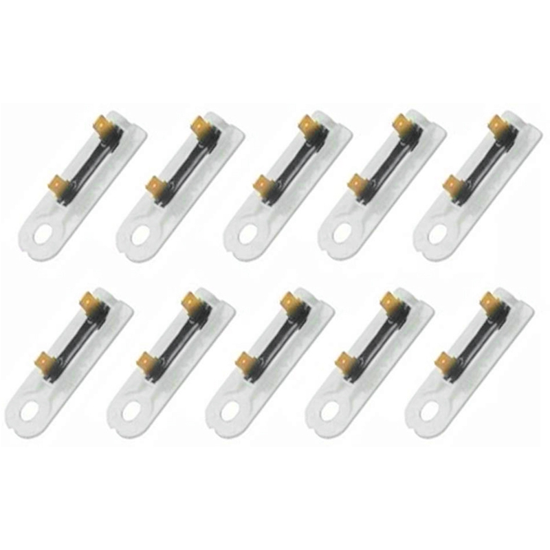 10Pcs Dryer Fuse Parts Home Appliance Washing Machine Parts Fuse 3392519 for Whirlpool Kenmore Roper