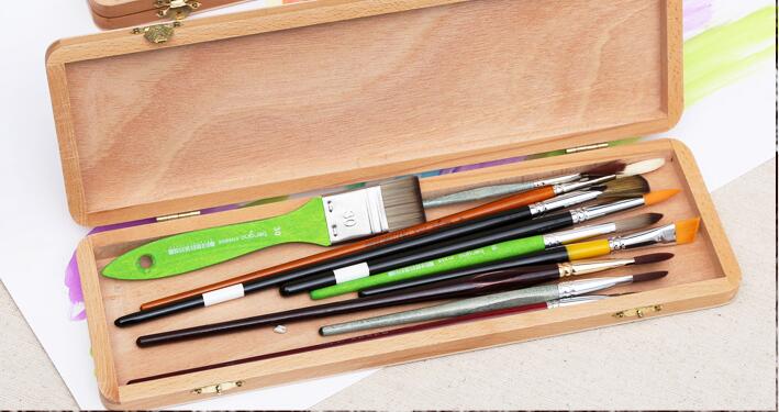Sketch pencil case art student special pen box painting sketch special storage pen box art supplies storage box