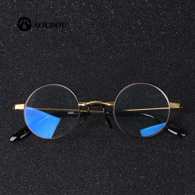 Seemfly Anti Blue Light Blocking Women Men Reading Glasses Round Frame Computer Goggle Optical