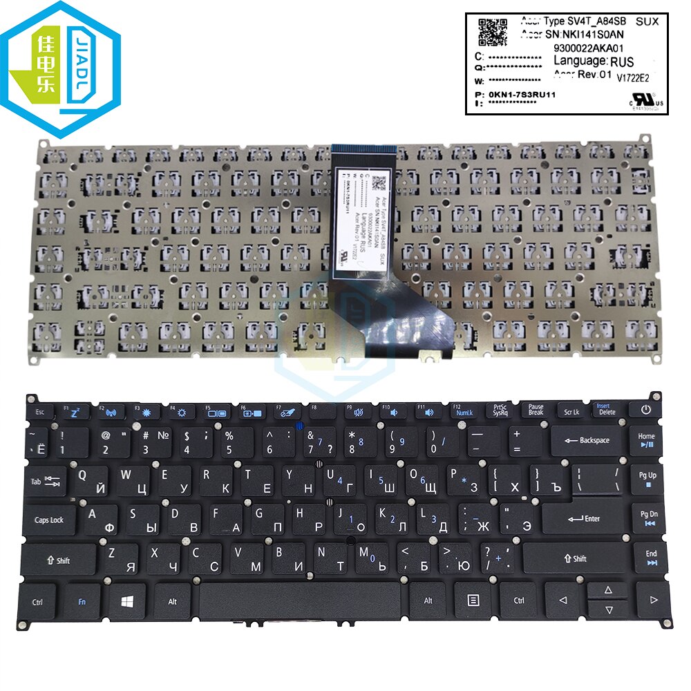 RU Russian laptop keyboard pc replacement keyboards for Acer Aspire 3 A314-33 A314-41 A514-51G A514-51KG TMP40-51 SV4T-A84SB