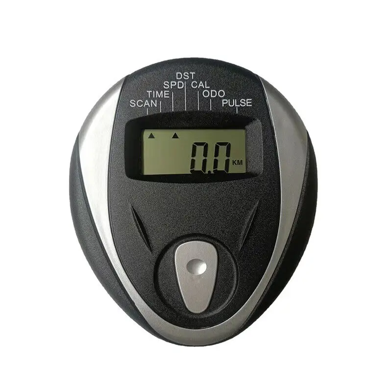 1pc velocímetro monitor para bicicletas estacionárias computador de bicicleta de exercício com rastreador de freqüência cardíaca anti-reflexo velocímetro lcd: Default Title