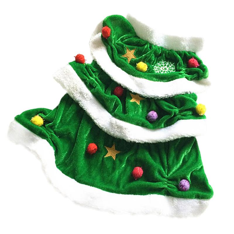 Kerstboom Vormige Hond Kostuum Pet Winter Kleding Comfortabele Warme Kerst Hoodie Jurk Voor Party