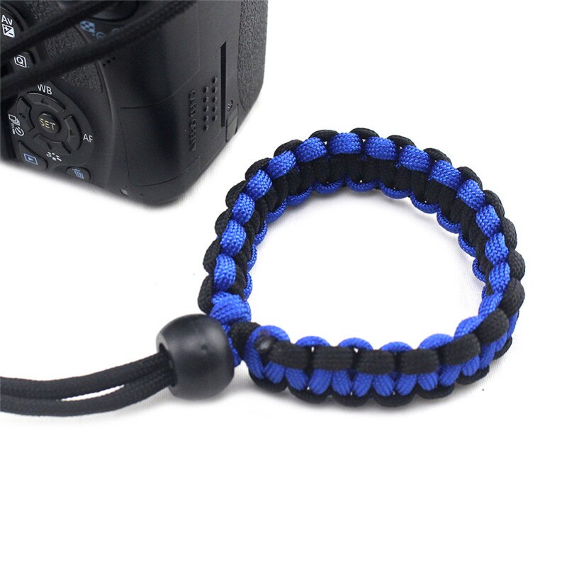 Universal kamera håndledsrem til dslr håndlavet faldskærmsreb kamera armbånd kamera tilbehør