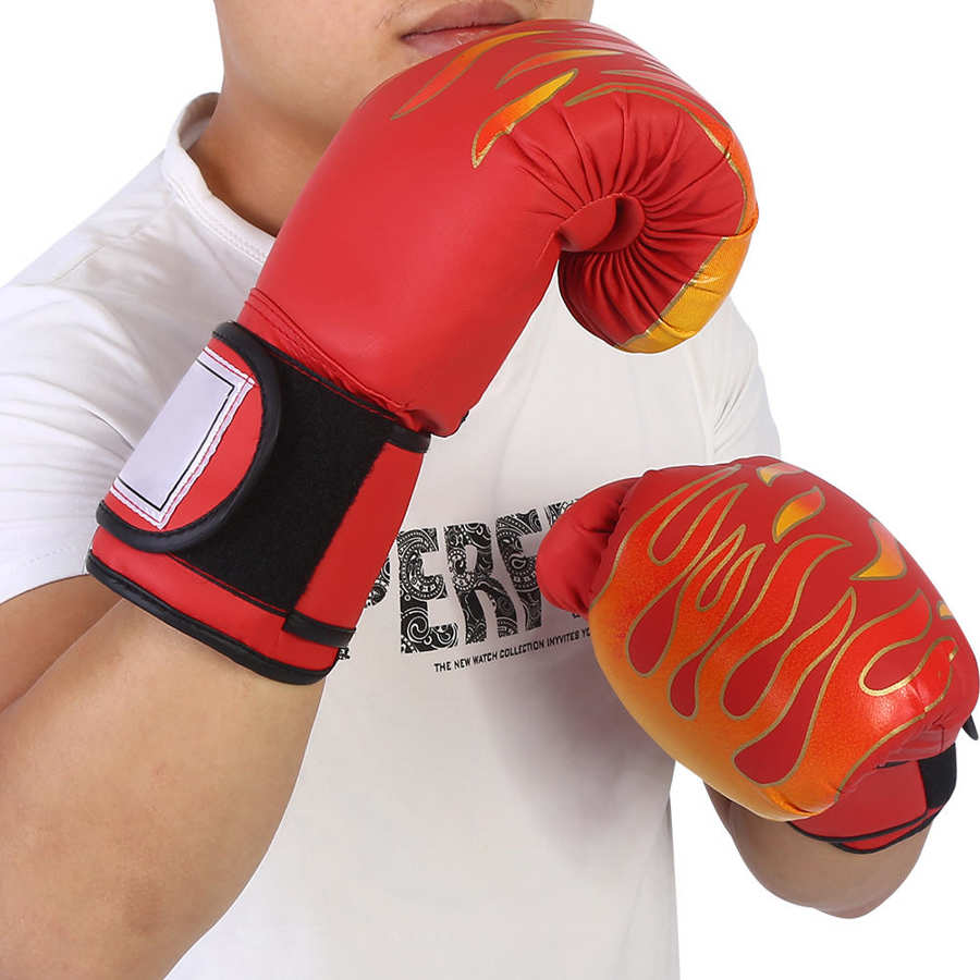 Box Fighting Muay Thai Sparring Punching Kickboxing Grappling Sandbag Gloves