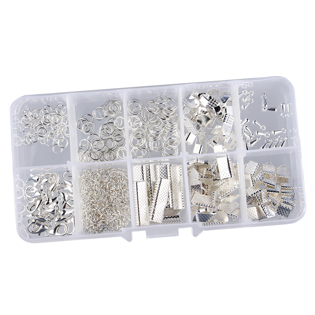 Jewelry Making Starter Kit Set Earring Bracelet Necklace Craft Findings Box