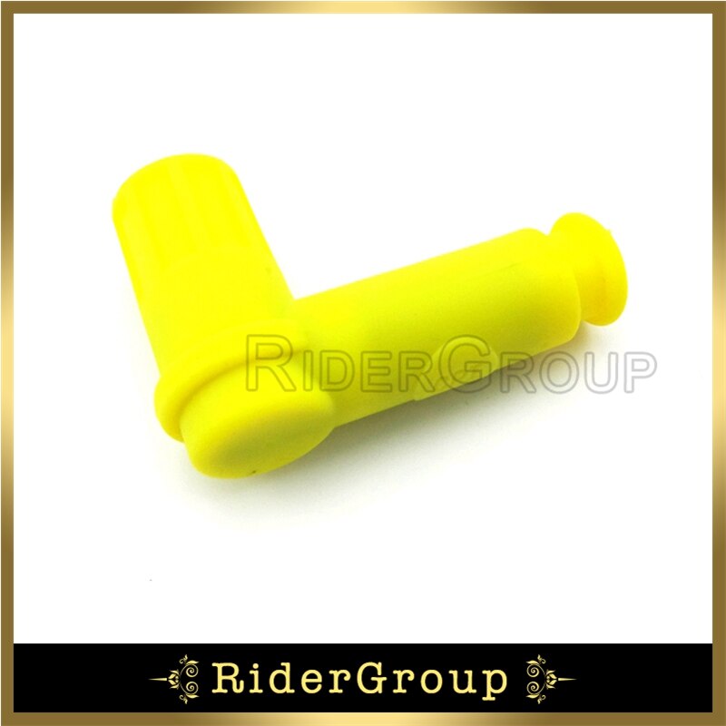 Yellow Rubber Ignition Coil Spark Plug For 50cc 70cc 90cc 110cc 125cc 140cc 150cc 160cc 200cc 250cc Pit Bike ATV Go Kart Scooter