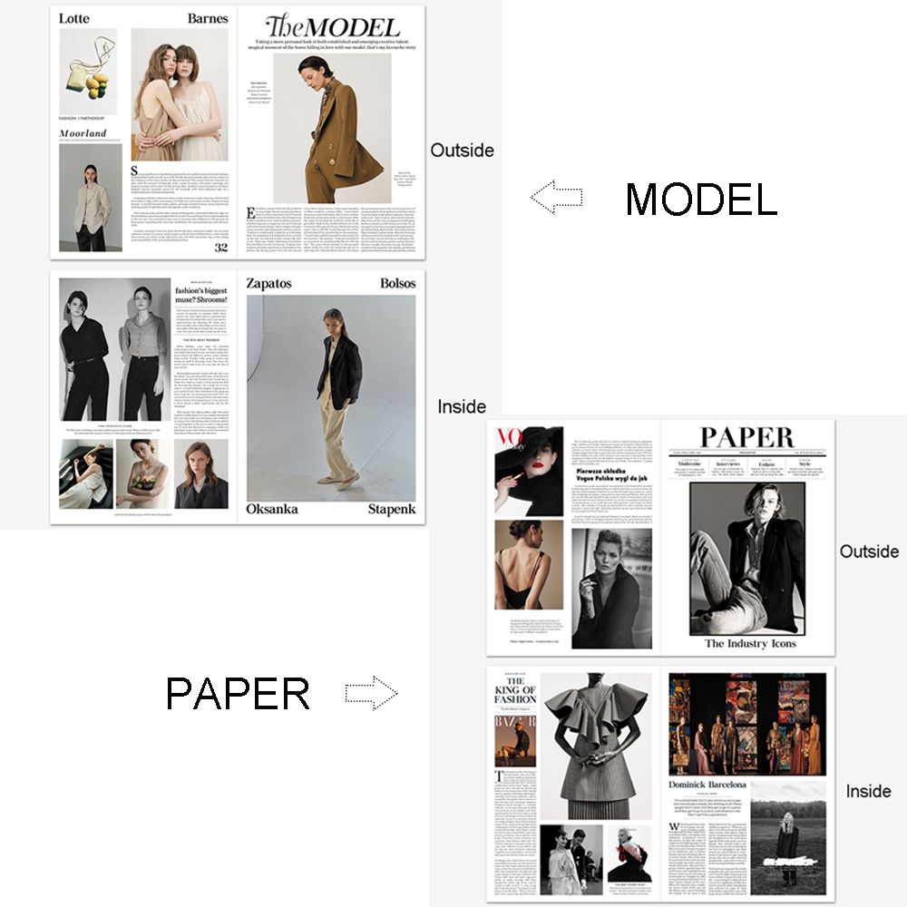Revistas fotográficas, periódico inglés multifuncional, accesorios de fotografía, accesorios de decoración, fondo de fotografía, periódico estilo revista