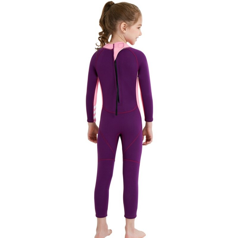 Child One-piece Diving Suit 2.5mm Surfing Wetsuit Kids Neoprene Thermal Swimsuit Wetsuits for Diving Swimming Surfing