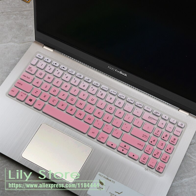 Dla Asus Vivobook 15x512 ub X512 FJ X512 FL X512 FB X515 FA X512F X512DA X512 UF X512 UA x512fb 15.6 cal klawiatura pokrywa skóry: fadepink