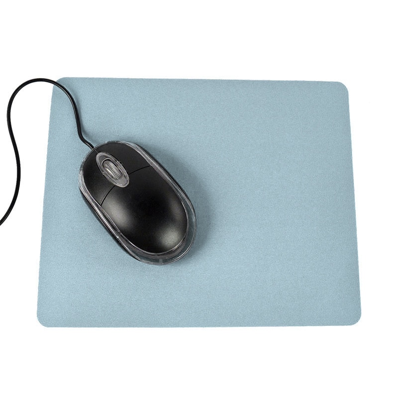 Optical Mouse pad Slim Anti-Slip Wrist Protection Mice Gaming Mouse Pad Mat Colorful Cloth smooth&anti-slip Mousepad 21.5*17.5cm: Gray