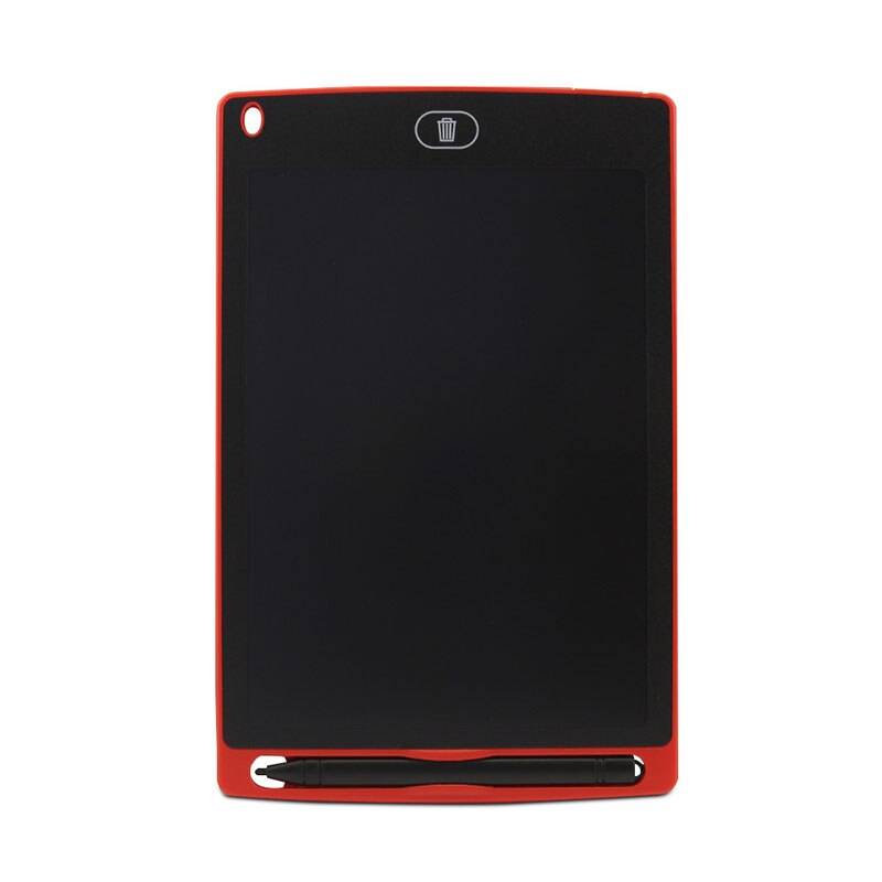 LCD Handwriting Board 8.5 inch Electronic Drawing Board Digital Graphic Writing Tablet Electronic Handwriting Pad Board+Pen: Red