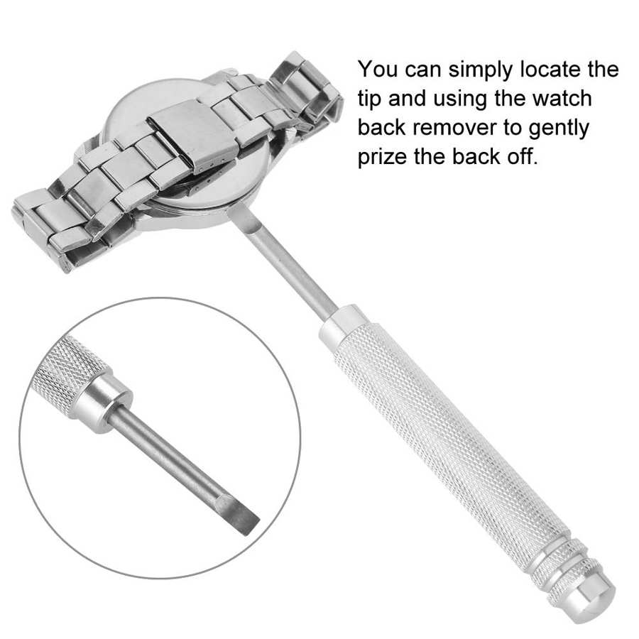 Watch Case Opener Knife Back Cover Pry Remover for Battery Replacement Watch Accessory Repair Tool Kit for Watchmaker