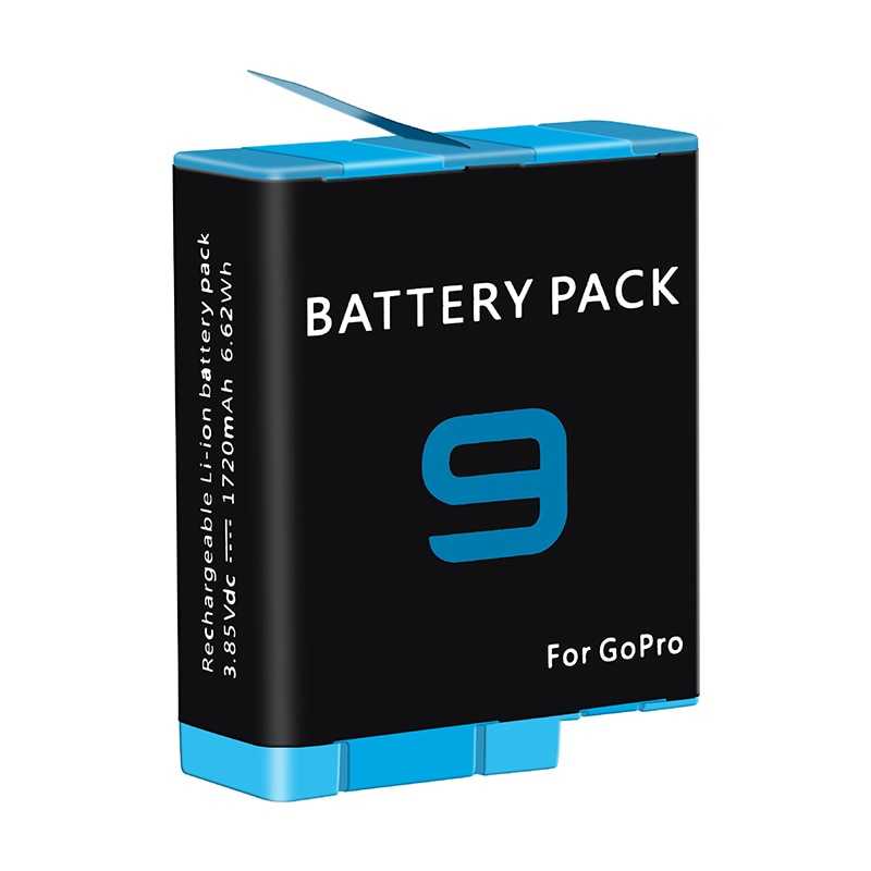 Voor Gopro 9 Batterij AHDBT-901 1800Mah Oplaadbare Li-Ion Batterij Voor Gopro Hero 9 Zwart Sport Actie Camera Accessoires