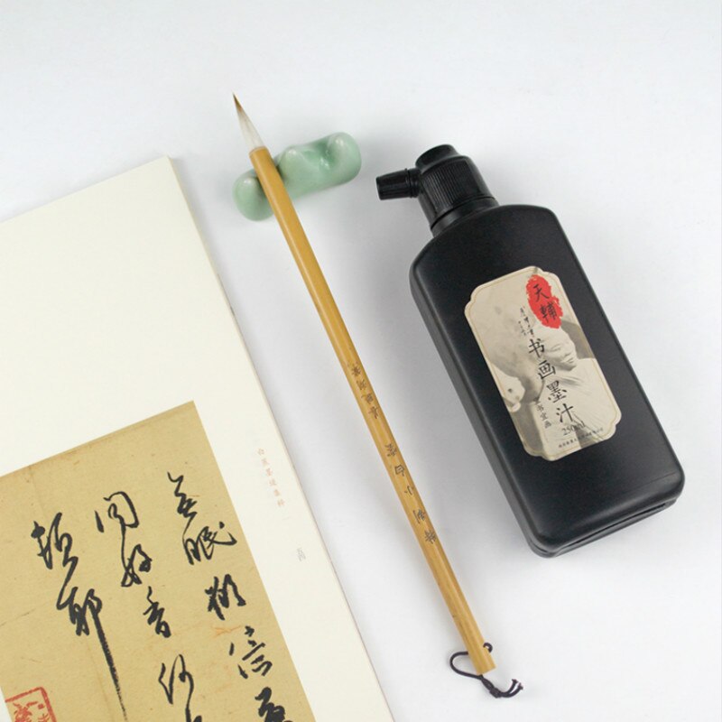 Juego de pinceles para escritura de nubes blancas, conjunto de pinceles de pelo de lana, pluma de pintura, caligrafía, Huzhou, Tinta China