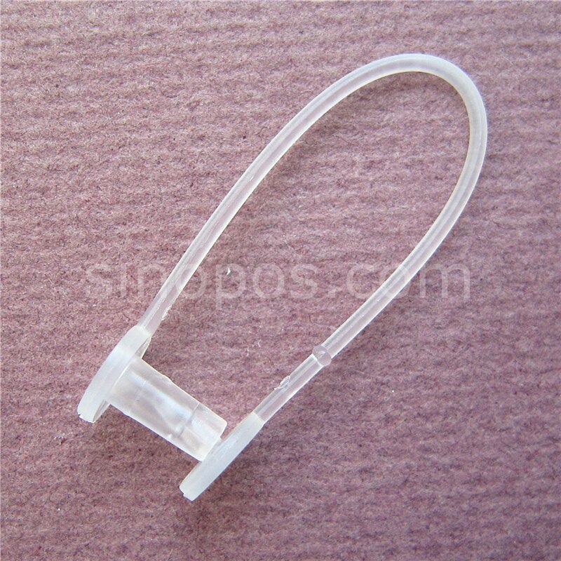 Clips a presión de plástico, cierre de cable en forma de cesta con bridas de bloqueo, cartel de seguridad, gancho para colgar Cable de tarjeta, soporte para etiquetas