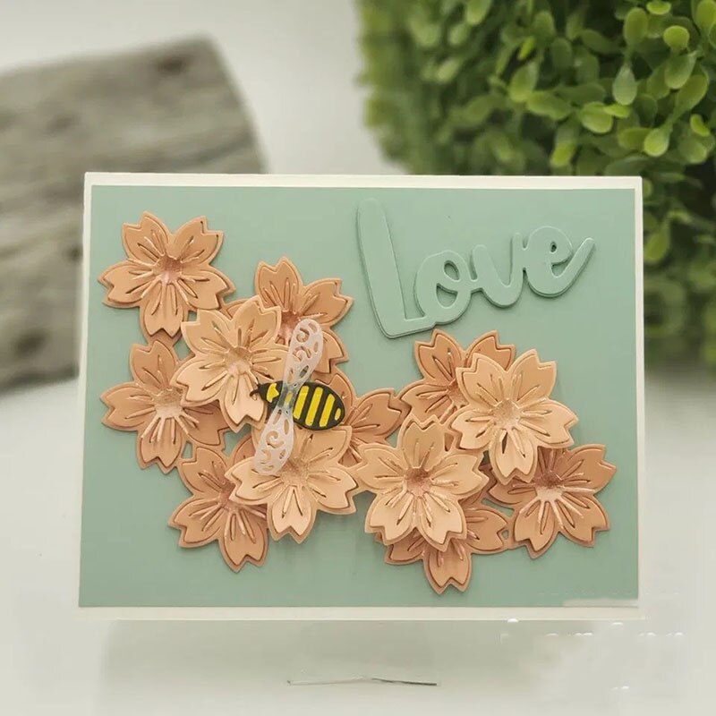 CH Small Flowers Metal Cutting Dies Stencils For Scrapbooking Photo Album Decoration Embossing Paper Card Craft
