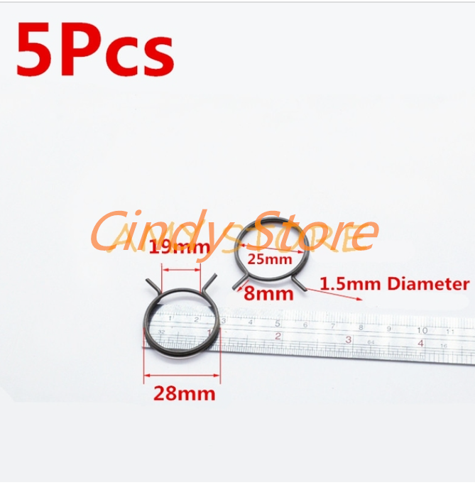 5Pcs Door Handle Springs Internal Door Lever Knob Latch Replacement Coil Torsion Spring for Repairing