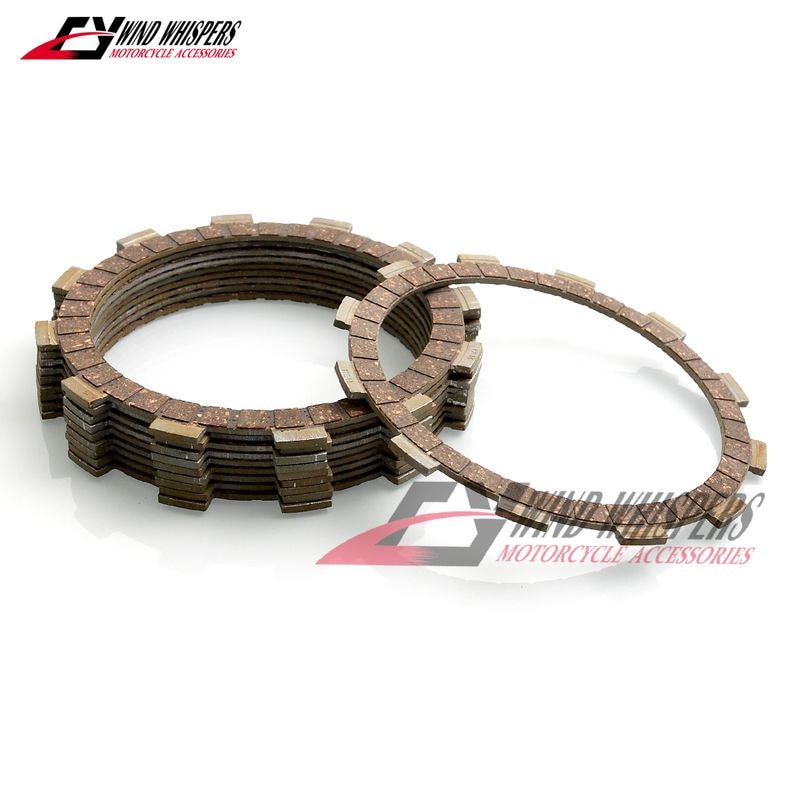 10 xPCS Motorrad Kork Reibung Kupplung Scheiben platte einstellen Für Suzuki VS1400 GLF GLP VS1500 S83 Eindringling 1400 Boulevard VS 1400 1500