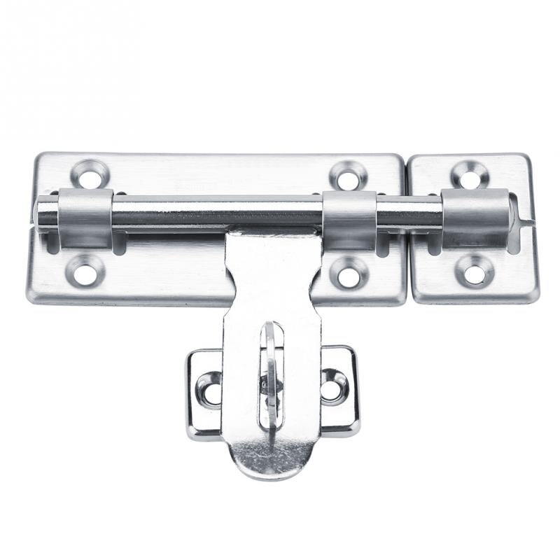 Stainless Steel Door Bolt Security Home Door Latch Padlock Sliding Barrel Bolts Window Lock Hardware Accessories pestillo puerta