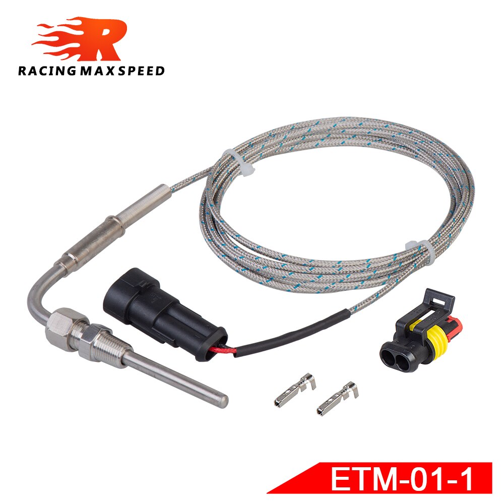 Sensor de temperatura de escape de coche, medidor de temperatura de Gas de escape EXT, 0-1000 C