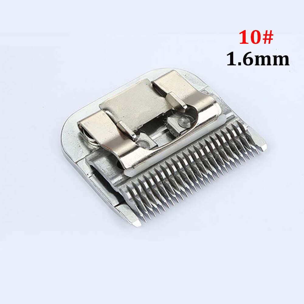 Tondeuse pour animaux de compagnie professionnelle A5 lame 10 #40 #15 3F 4F 5F 7F 30 #15 # convient à la plupart des tondeuses Andis et Oster remplacement de toilettage pour animaux de compagnie: 10-1.6mm
