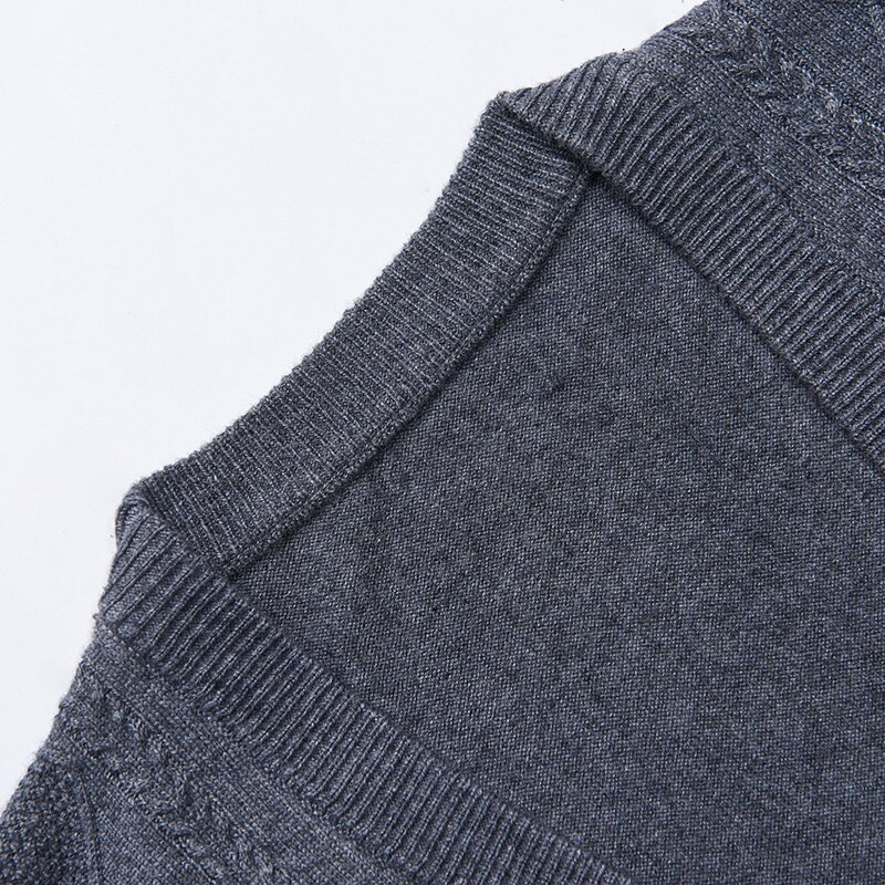 Mannen Gebreide kasjmier Vest Herfst winter Mannen wollen vest Gebreide Trui mouwloze Mannen mode Wollen truien vesten