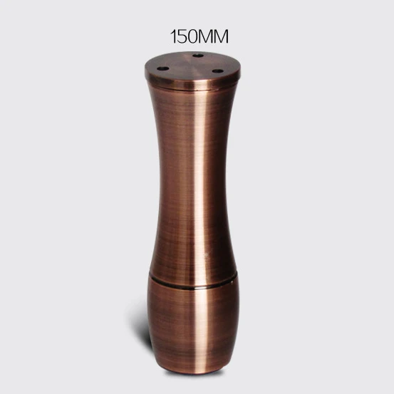 Home Room Furniture Legs Extra-thick Metal Furniture Leg Adjustable Height Cabinet Feet European Sofa Chair Bed Table Legs: WHITE