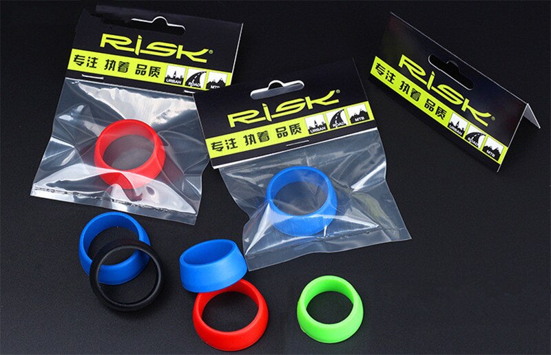 RISK Waterproof Silicone Ring Gasket for Bicycle Seatpost Protection MTB Mountain Road Bike Seat Post Dustproof Cover Washer