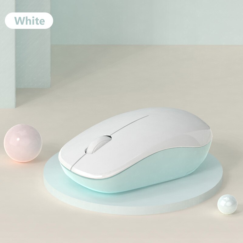 Ultra-Slim Mini Draadloze Muis 2.4G Leuke Stille Gaming Muis Voor Macbook Air Pro Lenovo Ergonomische Geruisloze Computer muizen Vrouwen