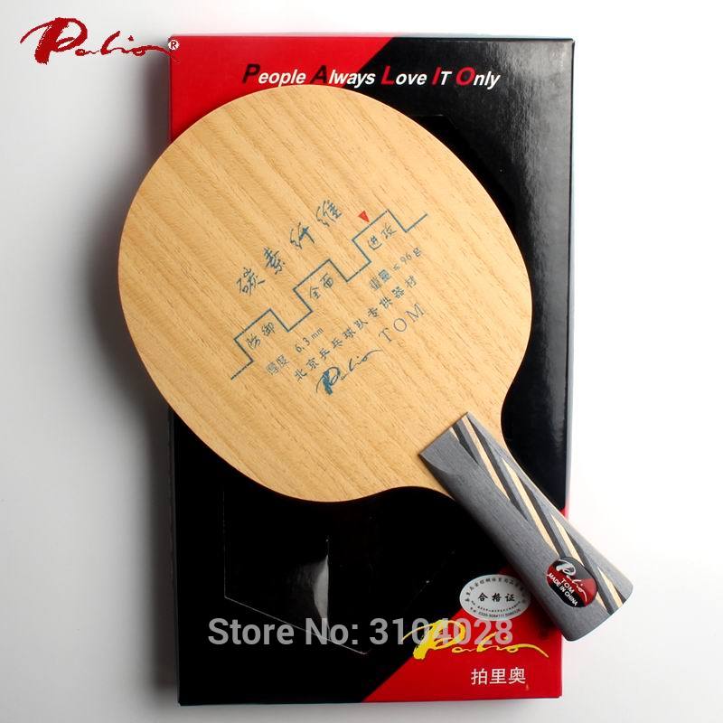 Palio gazzetta TOM lama tennis da tavolo 5 puro wood + 4 carbonio veloce attacco con loop buona in vestito di controllo per il nuovo giocatore ping pon