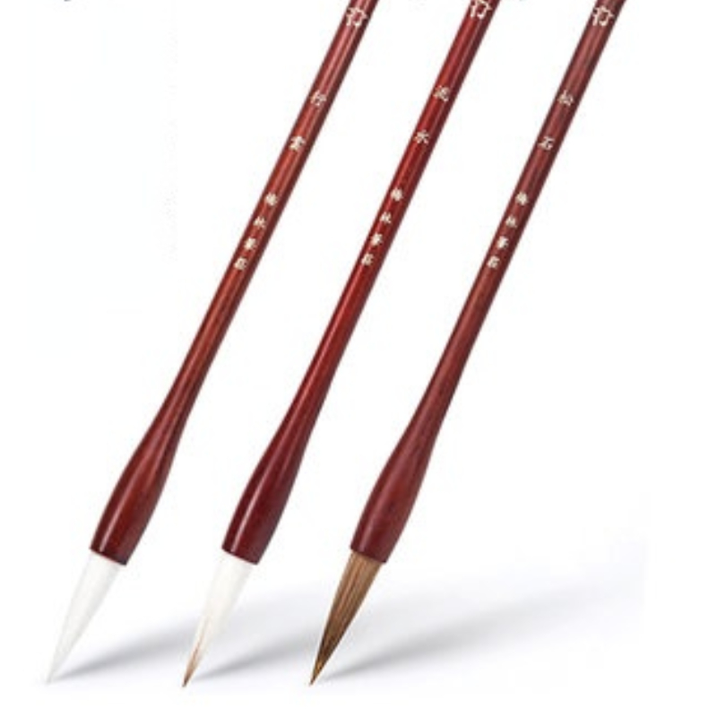 Chinese Calligraphy Writing Brush Pen Set Regular Official Script Calligraphy Brush Ink Watercolor Painting Brushes Tinta China