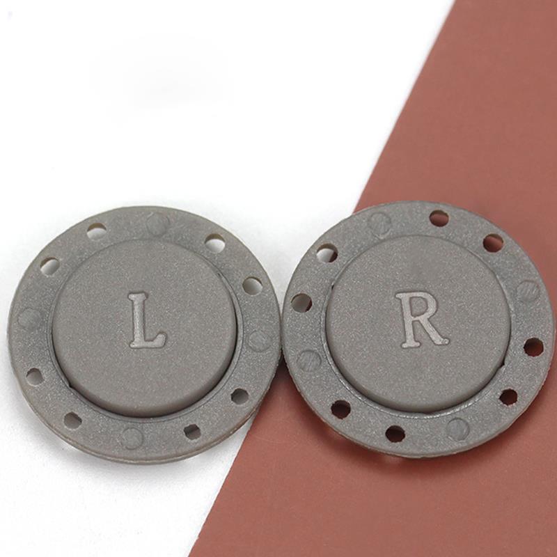 Paire de boutons magnétiques invisibles en métal, fournitures de couture, pour vêtements, décoration, bricolage: 05