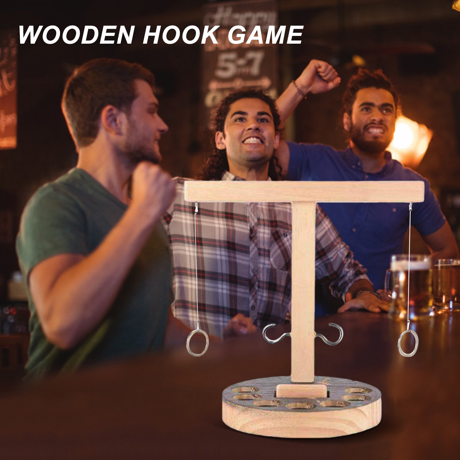 Ring Toss Game Modern Hand-made Throwing Ring Toy Ring Toss Game Modern Hand-made Throwing Ring Toy